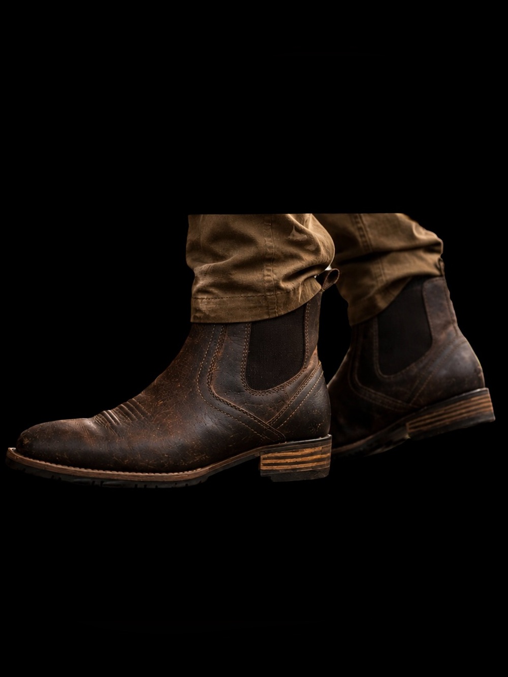 Patina’d Men’s SZ 11D Ariat Mid Town Rambler